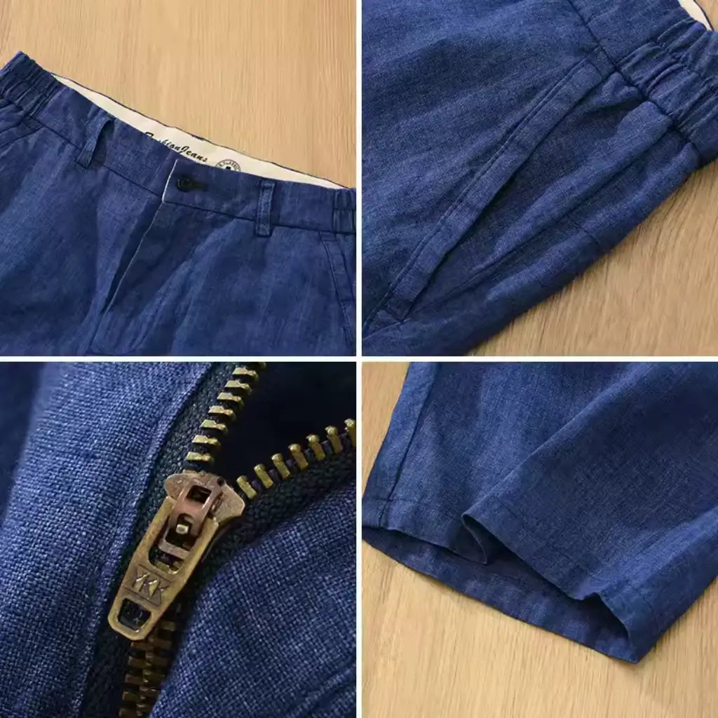 Bermuda de Linho Masculina Lorennzi Ferrucci 7