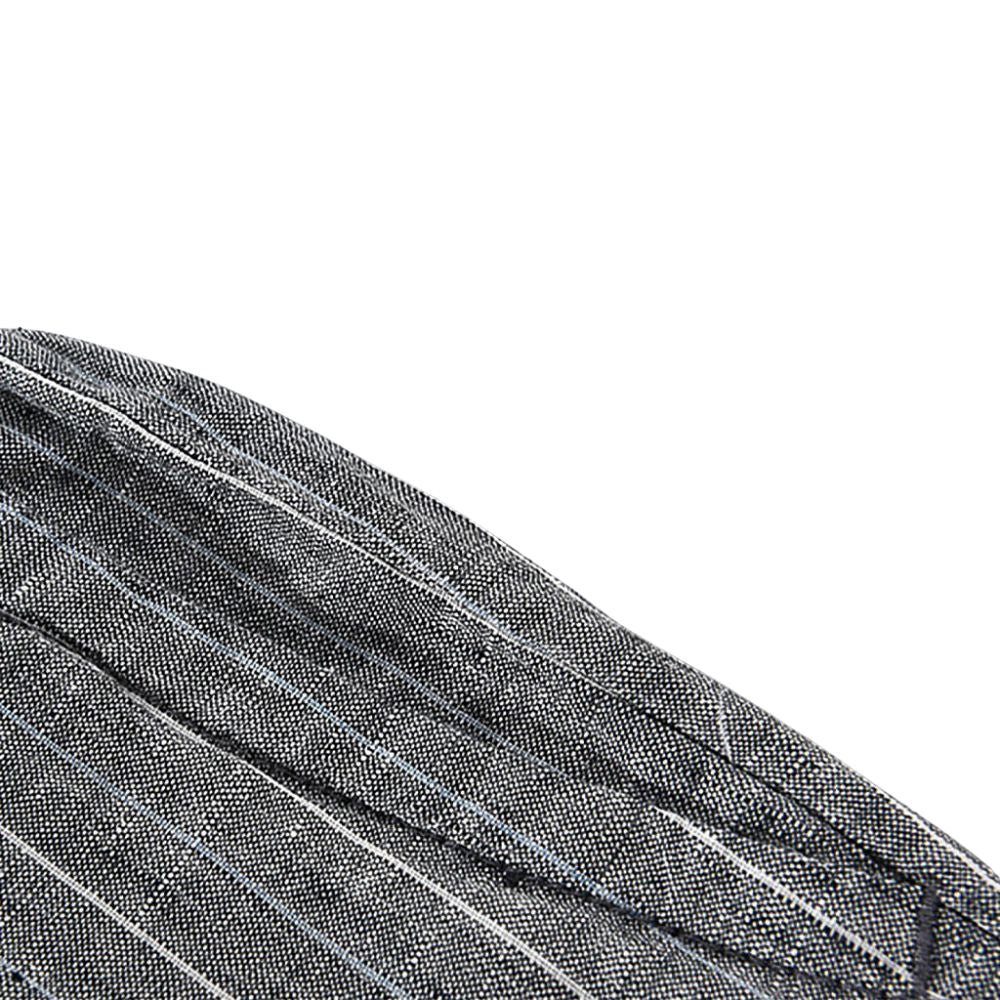 Bermuda de Linho Masculina Lorennzi Listrada 10