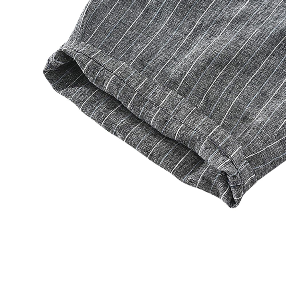 Bermuda de Linho Masculina Lorennzi Listrada 11