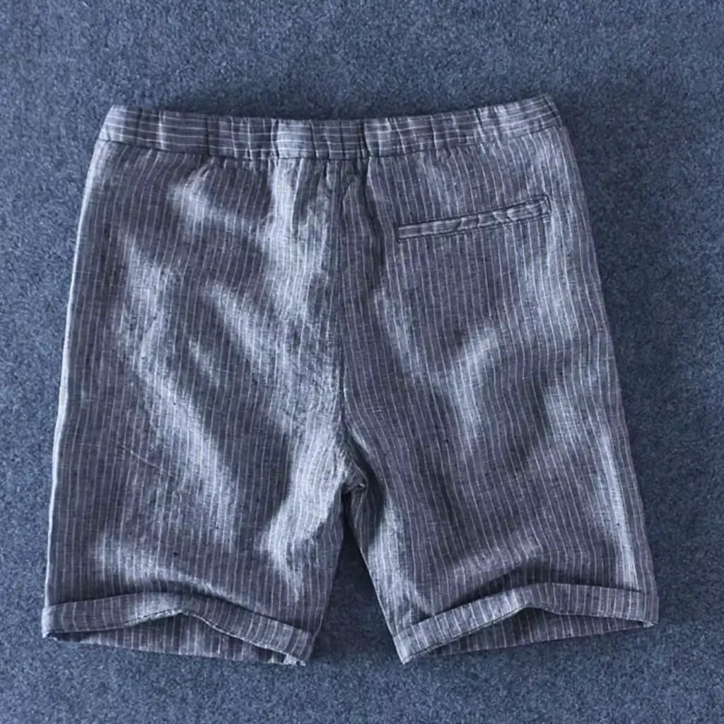 Bermuda de Linho Masculina Lorennzi Salermo 4