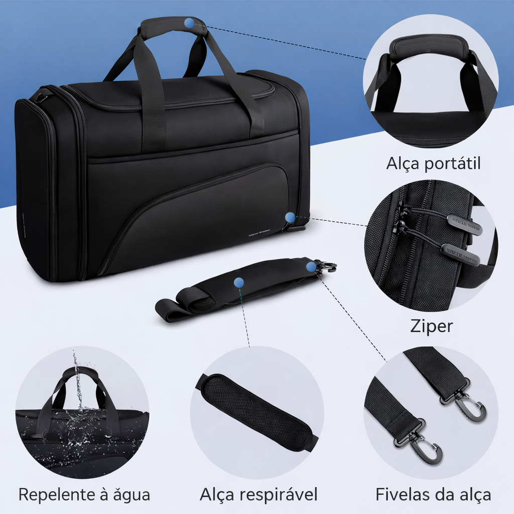 Bolsa de Viagem Pro Mark Grande Lorennzi 2