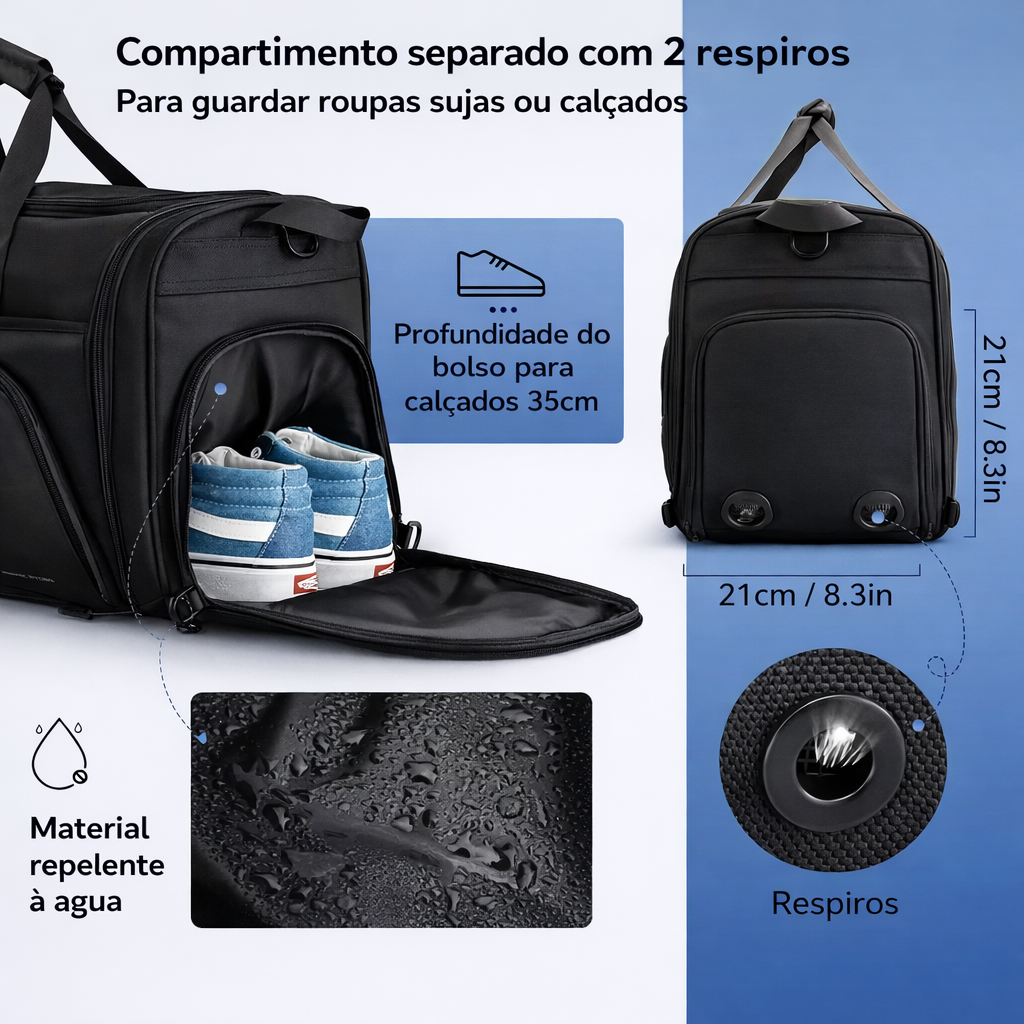 Bolsa de Viagem Pro Mark Grande Lorennzi 4