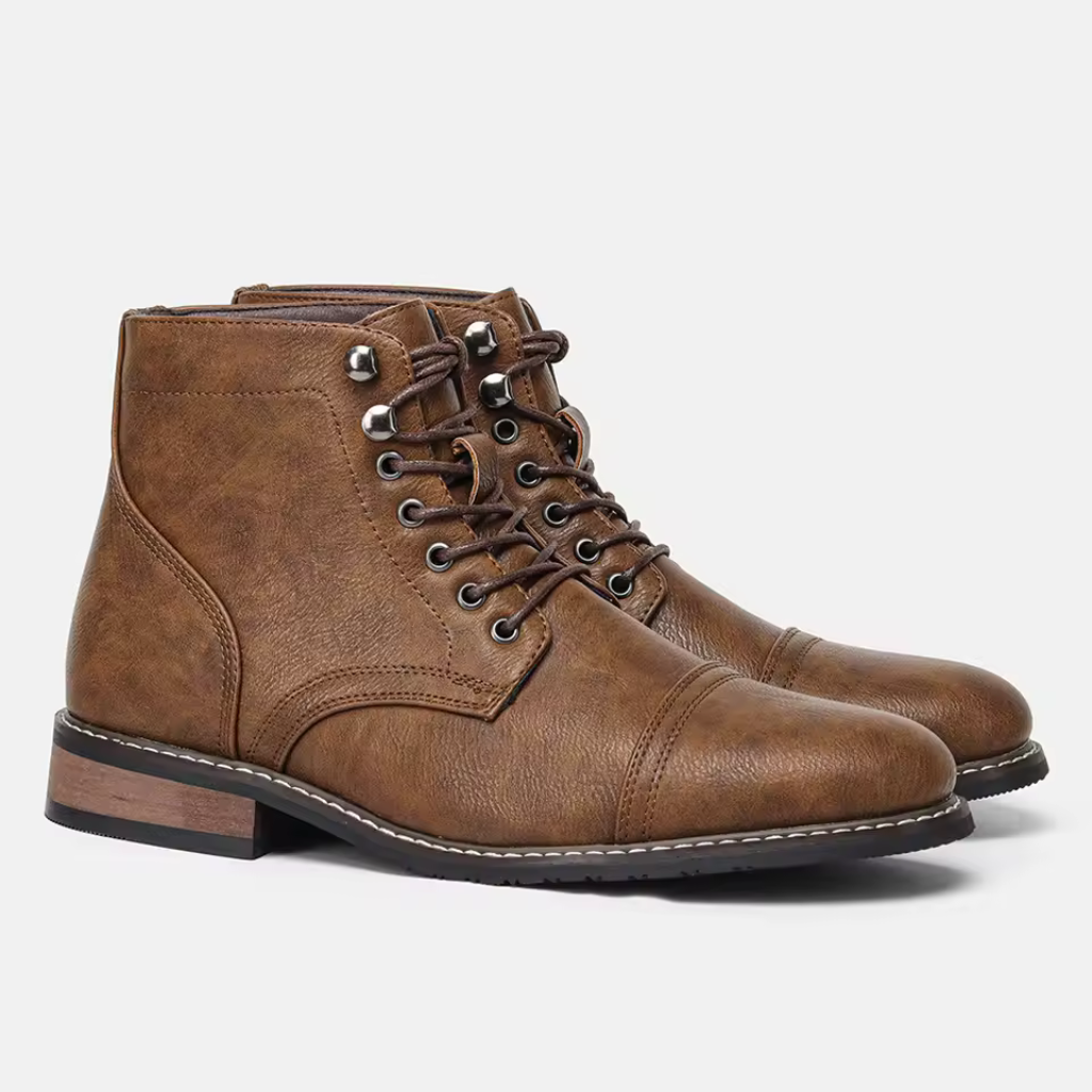 Bota Masculina de Couro Lorennzi Castel 2
