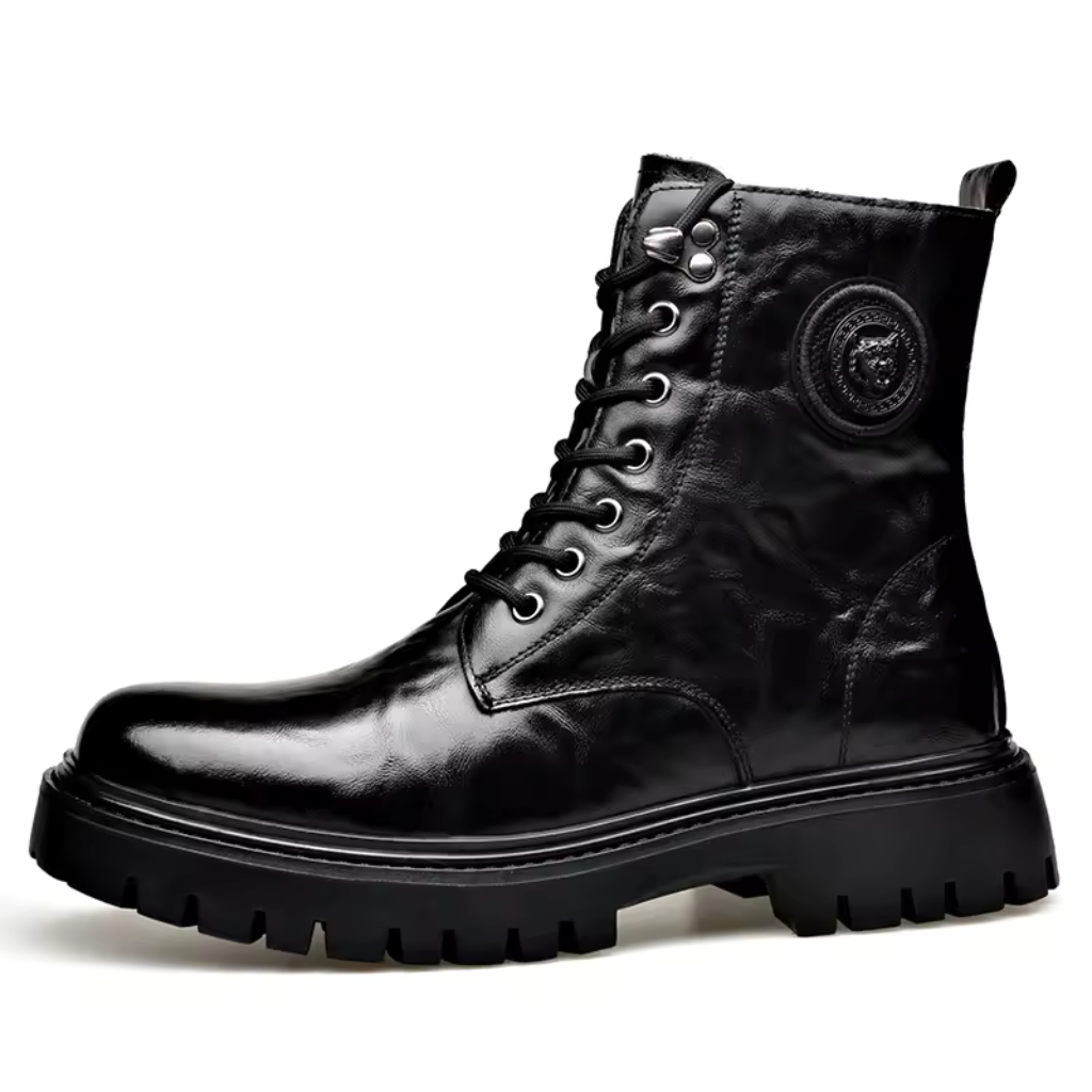 Bota Masculina de Couro Lorennzi Castor