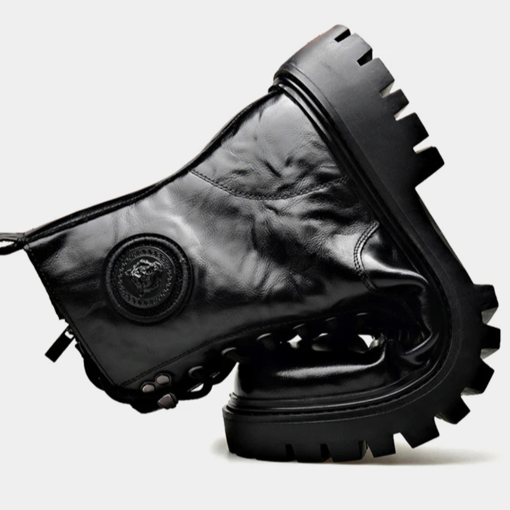 Bota Masculina de Couro Lorennzi Castor 4