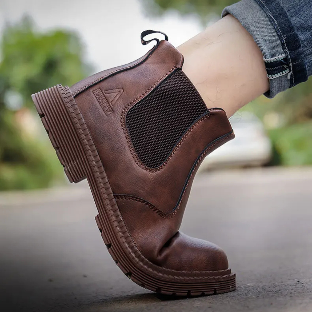 Bota Masculina de Couro Lorennzi Executive 2