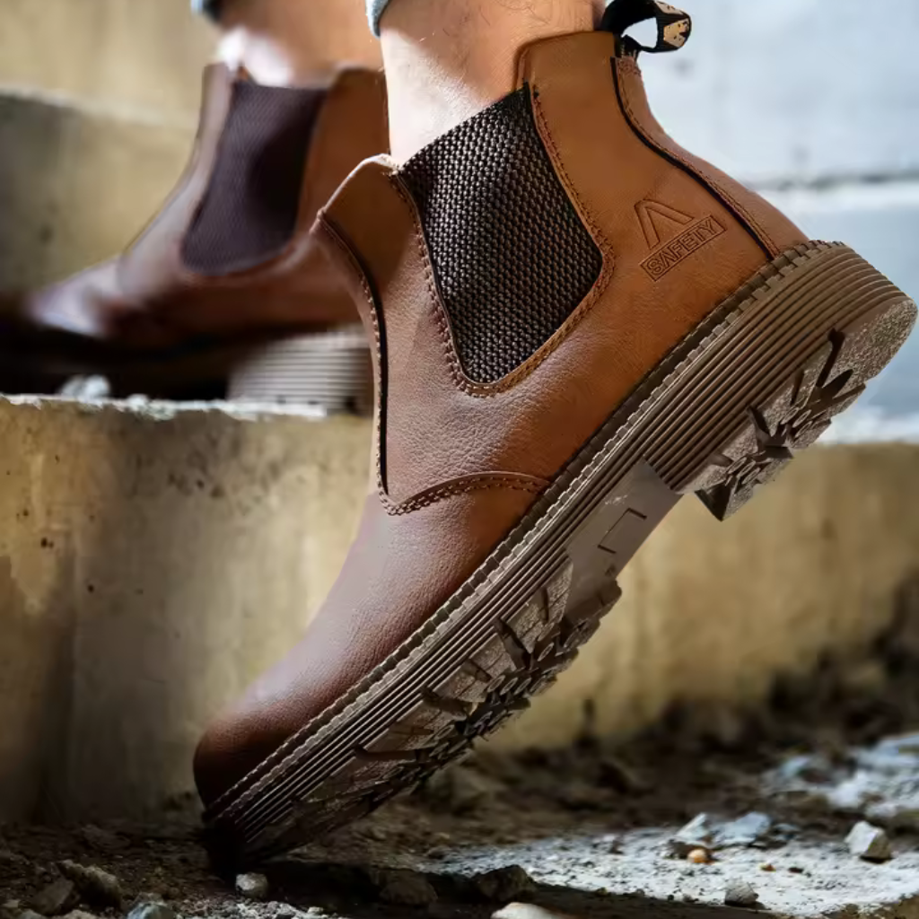 Bota Masculina de Couro Lorennzi Executive 5