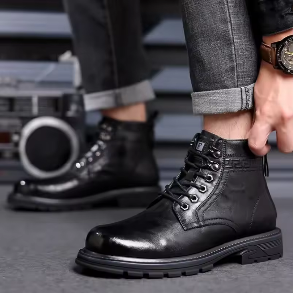 Bota Masculina de Couro Lorennzi Iconic 2