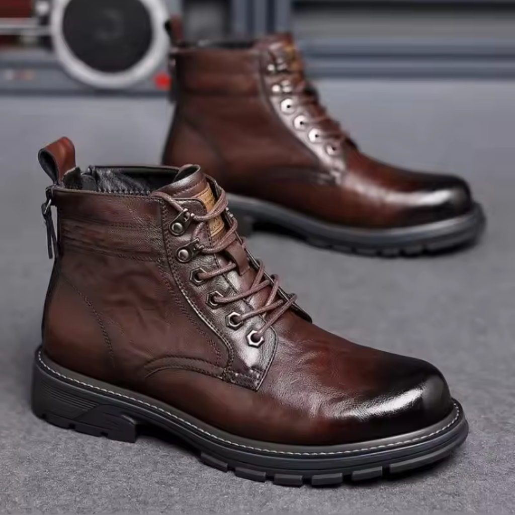 Bota Masculina de Couro Lorennzi Iconic 7