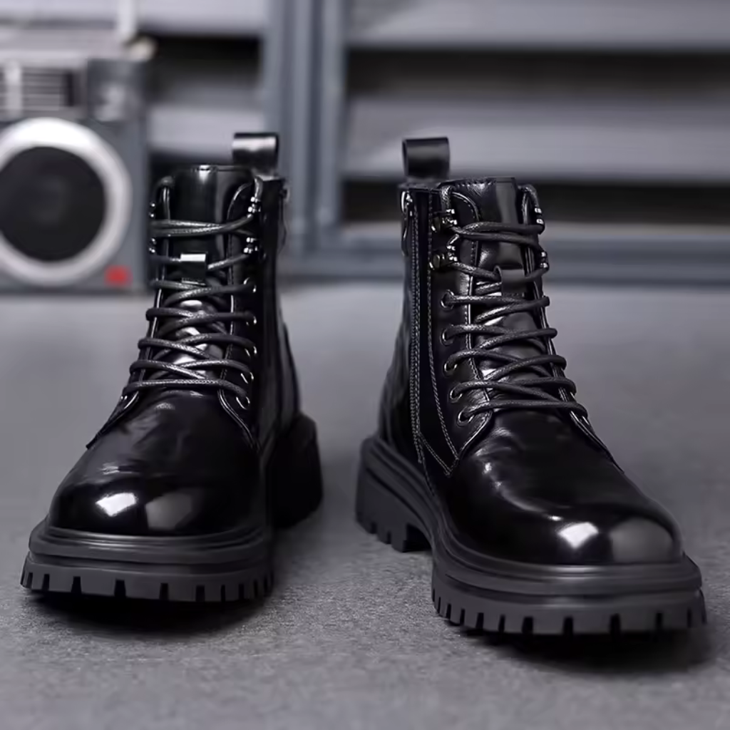 Bota Masculina de Couro Lorennzi Montelo 4