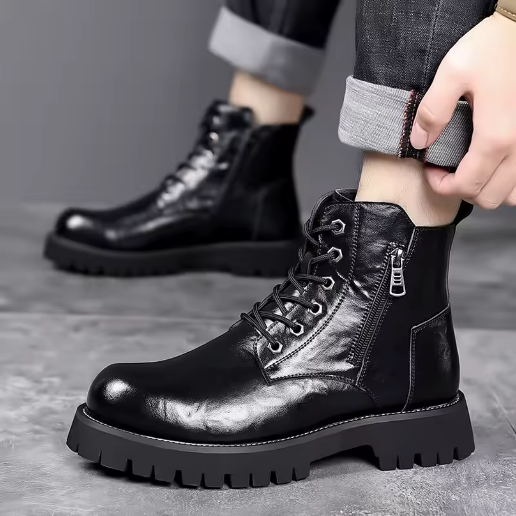 Bota Masculina de Couro Lorennzi Montreux 2