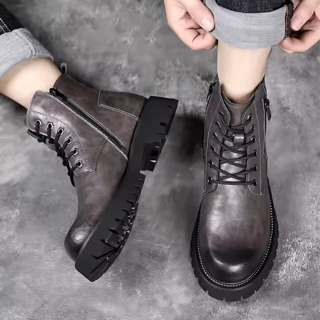 Bota Masculina de Couro Lorennzi Montreux 3