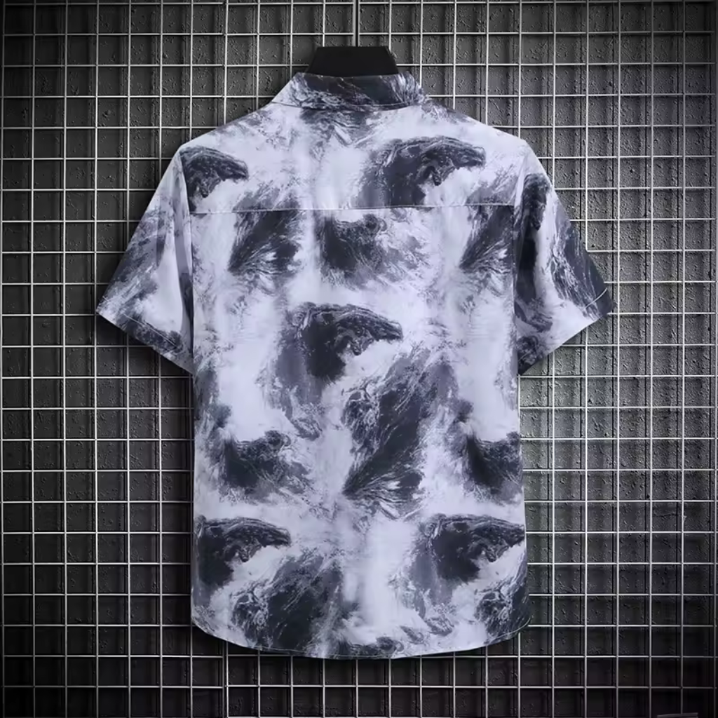 Camisa Manga Curta Lorennzi Marble 3