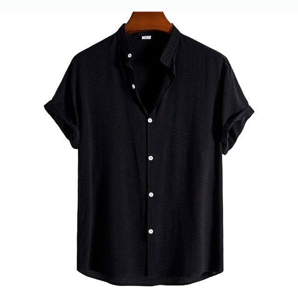 Camisa Masculina Lisa Gola Padre Lorennzi 8