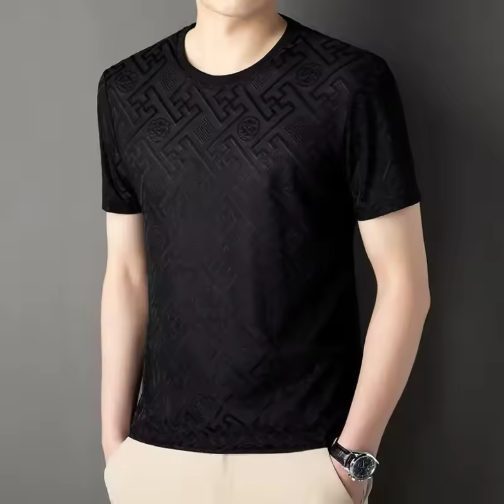 Camisa Masculina Seda Gelo Lorennzi 4