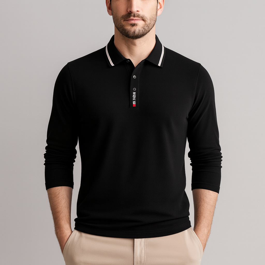 Camisa Polo Manga Longa Lorennzi Capri 2
