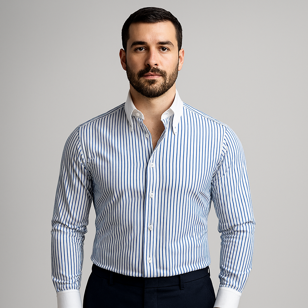 Camisa Social Masculina Lorennzi Veneza 2