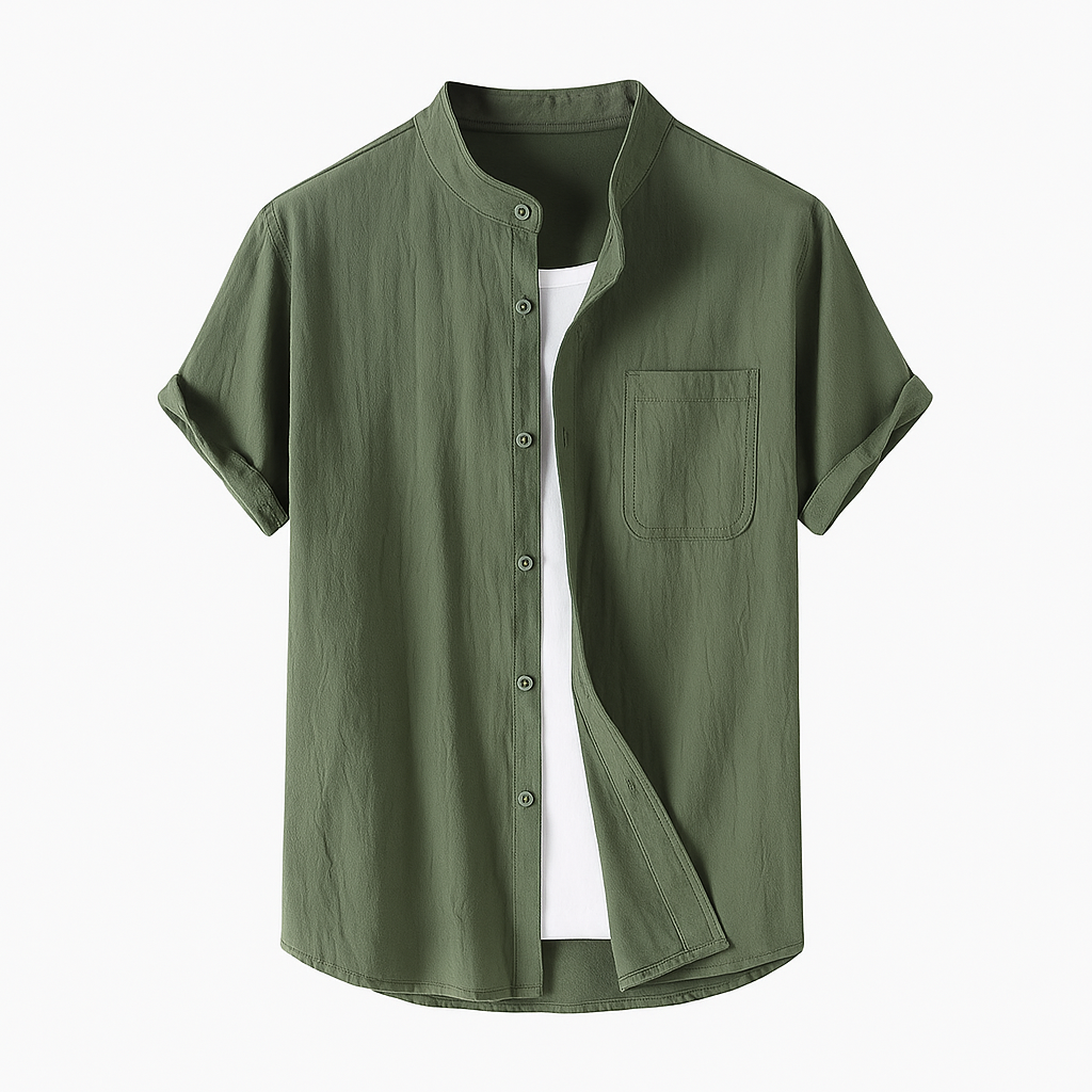 Camisa de Linho Masculina Lorennzi Class