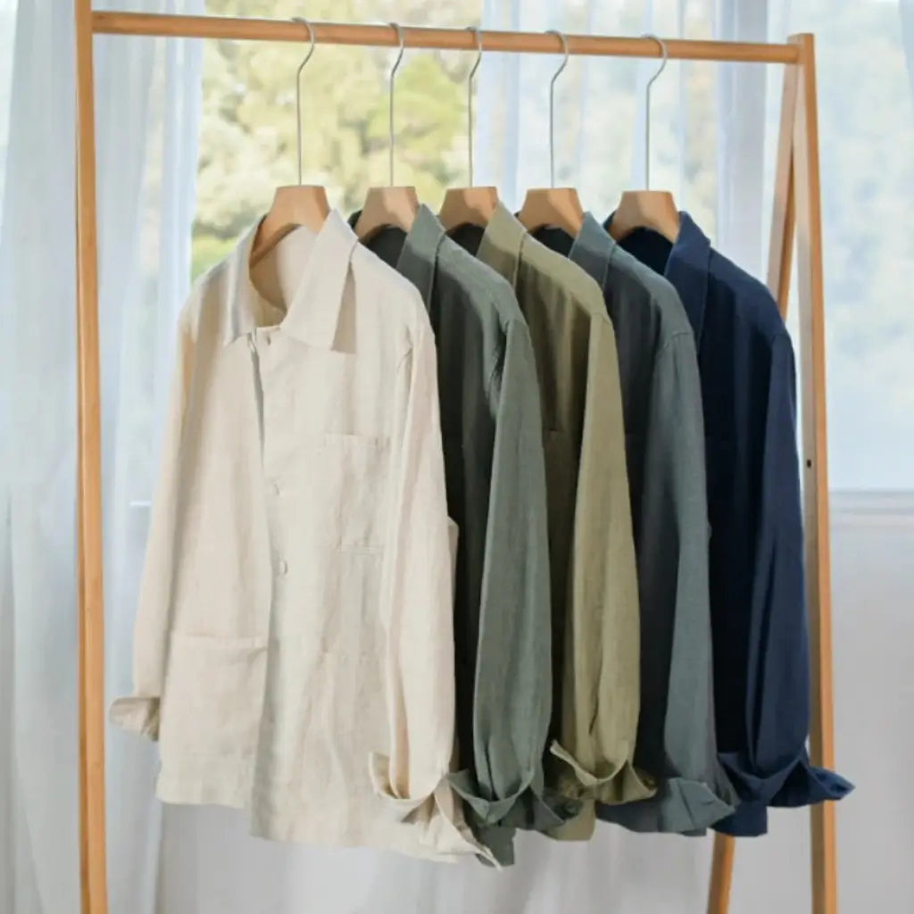 Camisa de Linho Masculina Lorennzi Satori 5