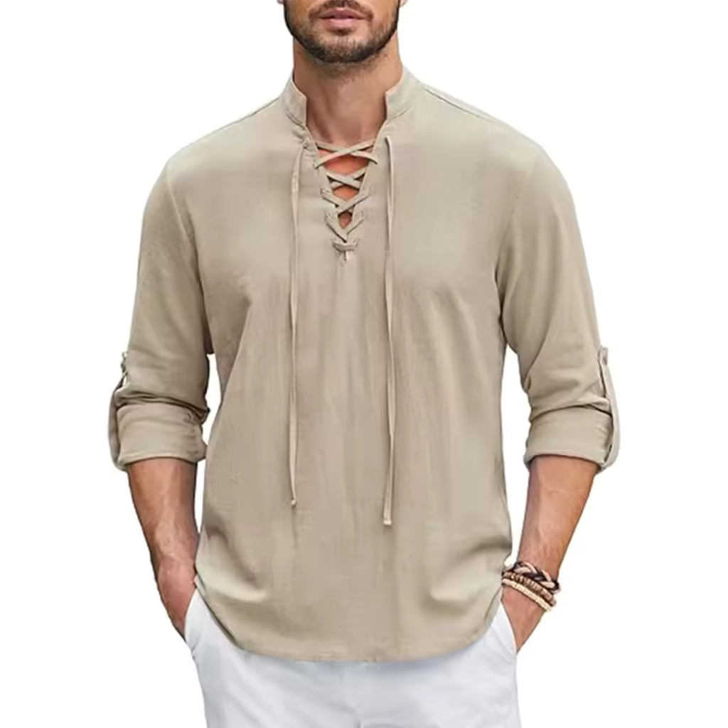 Camisa de Linho Masculina Lorennzi Sicilia 5