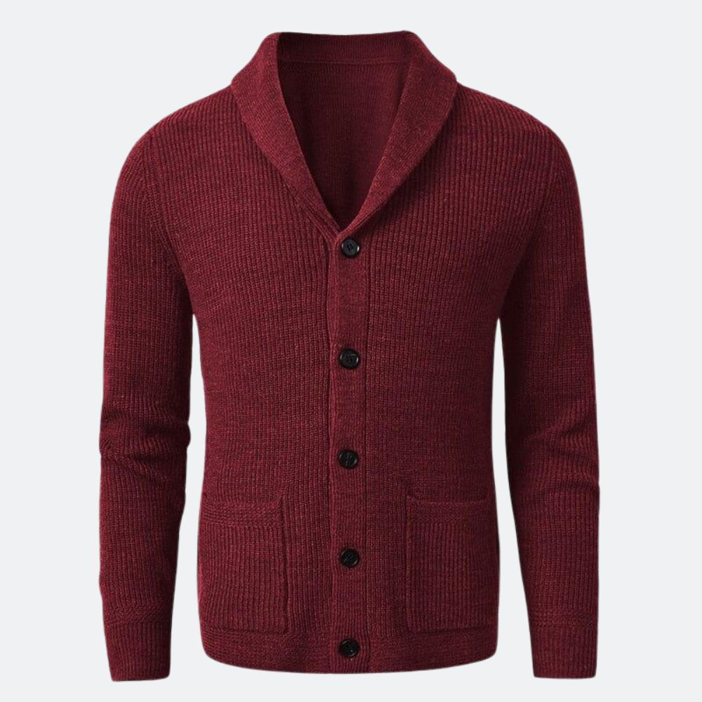 Cardigan Masculino Gola em V Lorennzi