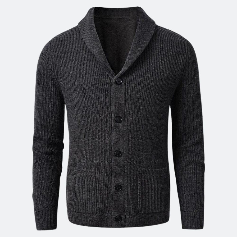 Cardigan Masculino Gola em V Lorennzi 3