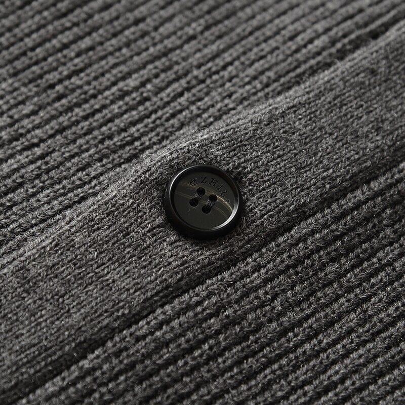Cardigan Masculino Gola em V Lorennzi 5