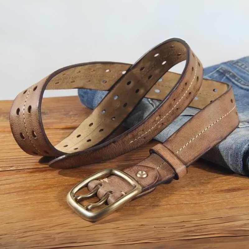 Cinto Masculino de Couro Artesanal Lorennzi 12