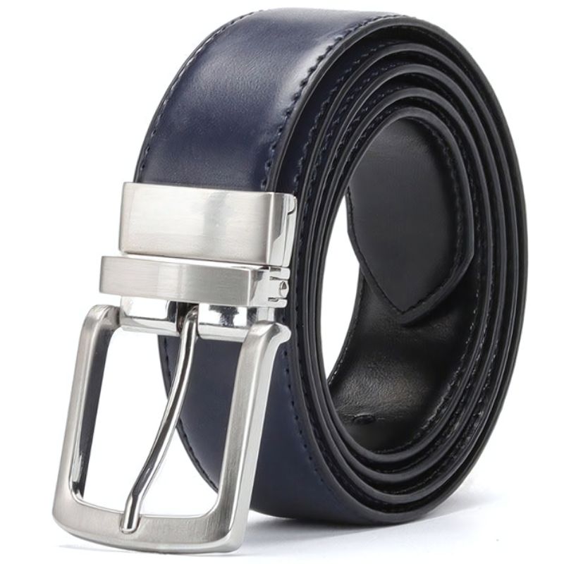 Cinto Social Masculino de Couro Lorennzi Carbon 4