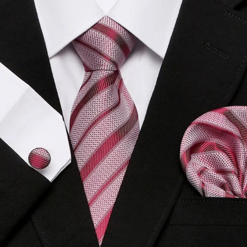 Conjunto Gravata Listrada Rossi Lorennzi 10