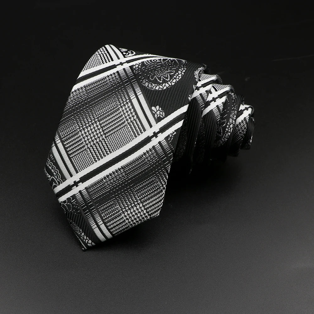 Gravata Estampada Floral Roman 13