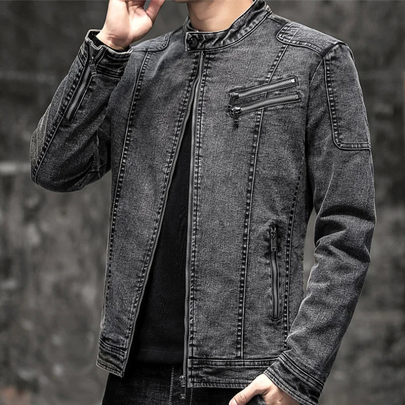 Jaqueta Jeans Masculina Lorennzi Vintage 4