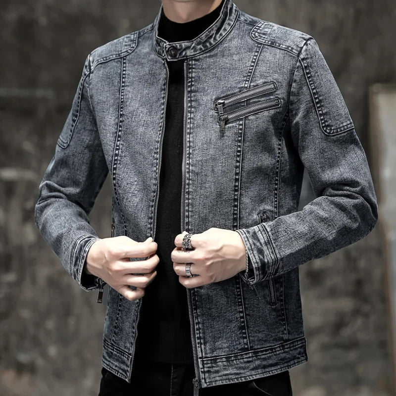 Jaqueta Jeans Masculina Lorennzi Vintage 5