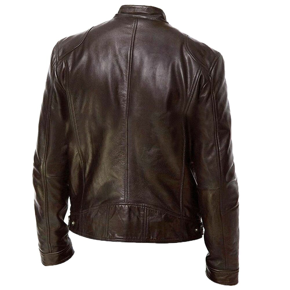 Jaqueta de Couro Masculina Chill Lorennzi 2