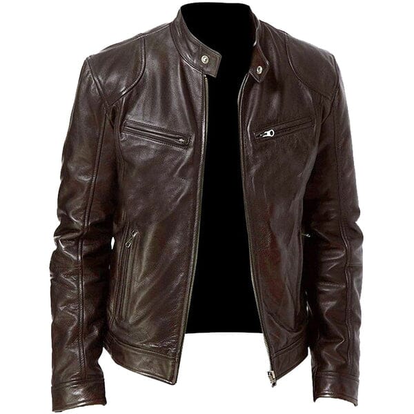 Jaqueta de Couro Masculina Chill Lorennzi