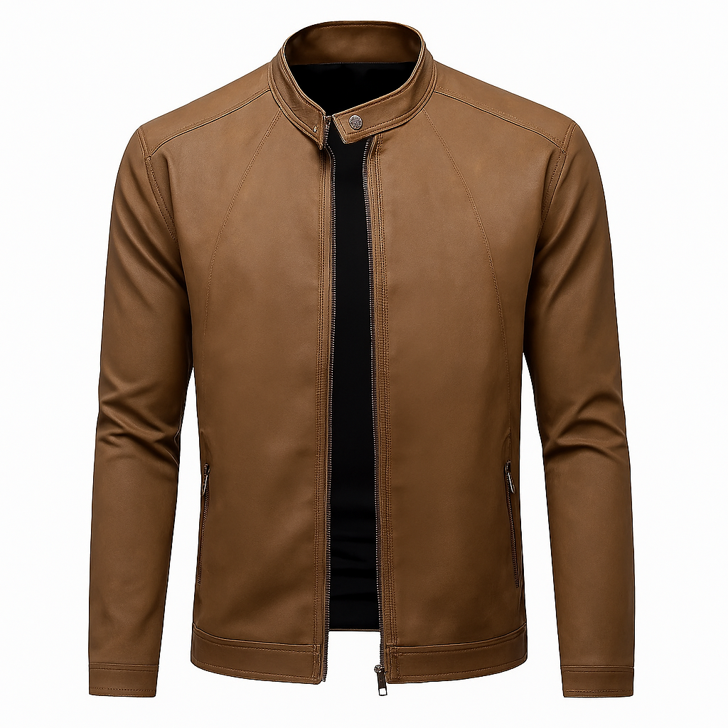 Jaqueta de Couro Masculina Lorennzi Camden