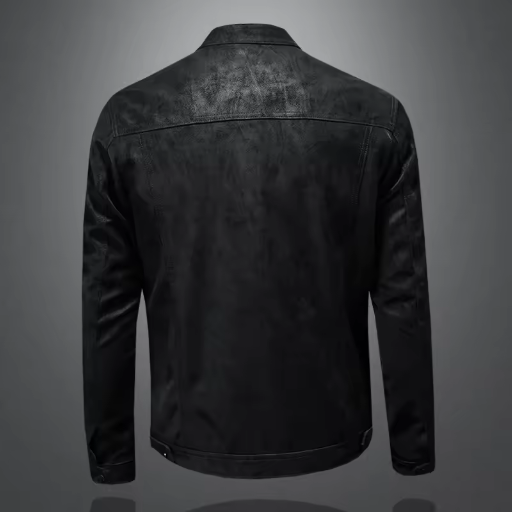 Jaqueta de Couro Masculina Lorennzi Camden 3