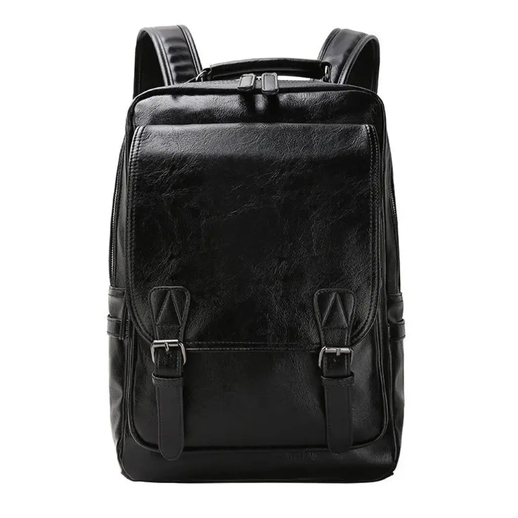Mochila-Masculina-de-Couro-Altro-Lorennzi-Preto-Modelo