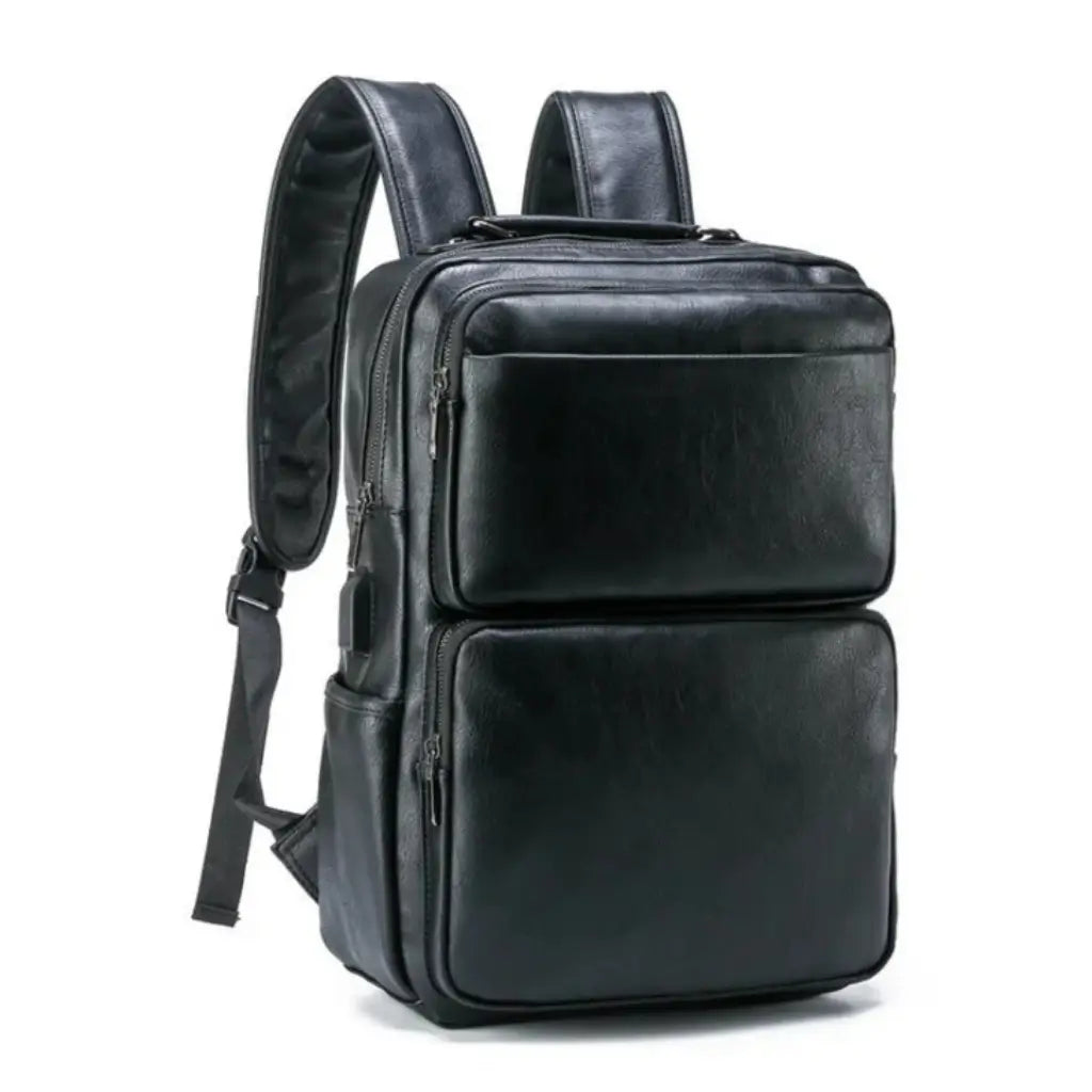 Mochila Masculina de Couro Belford Lorennzi 4