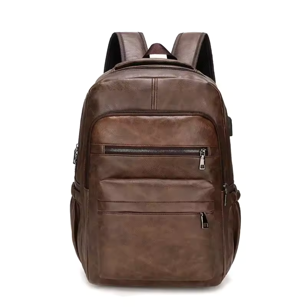 Mochila Masculina de Couro Lorennzi Apex