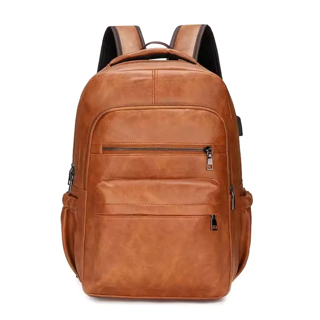 Mochila Masculina de Couro Lorennzi Apex 3