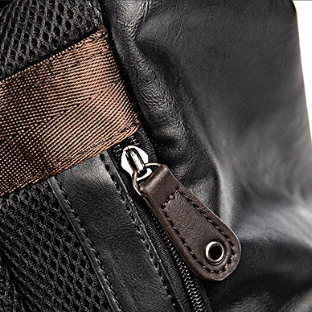 Mochila Masculina de Couro Lorennzi Nomad 6