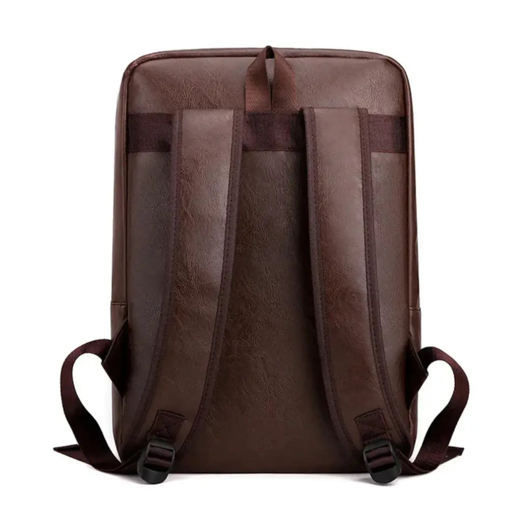 Mochila Masculina em Couro Torino Lorennzi 3
