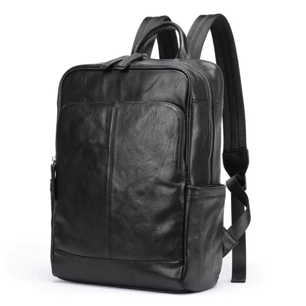 Mochila de Couro Genuíno Theron Lorennzi