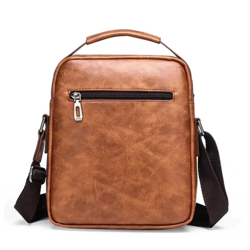 Mochila de Ombro em Couro Genuino Lorennzi 3