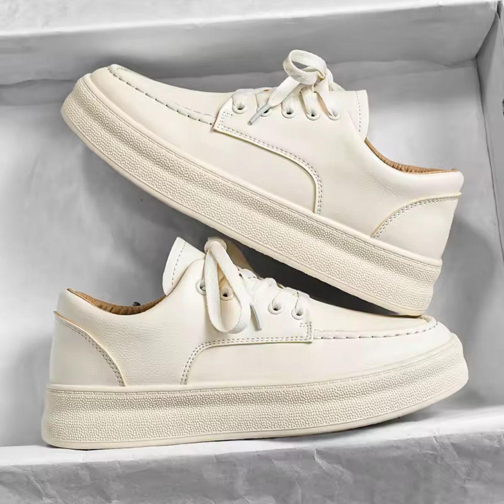 Tênis Masculino de Couro Lorennzi York 4