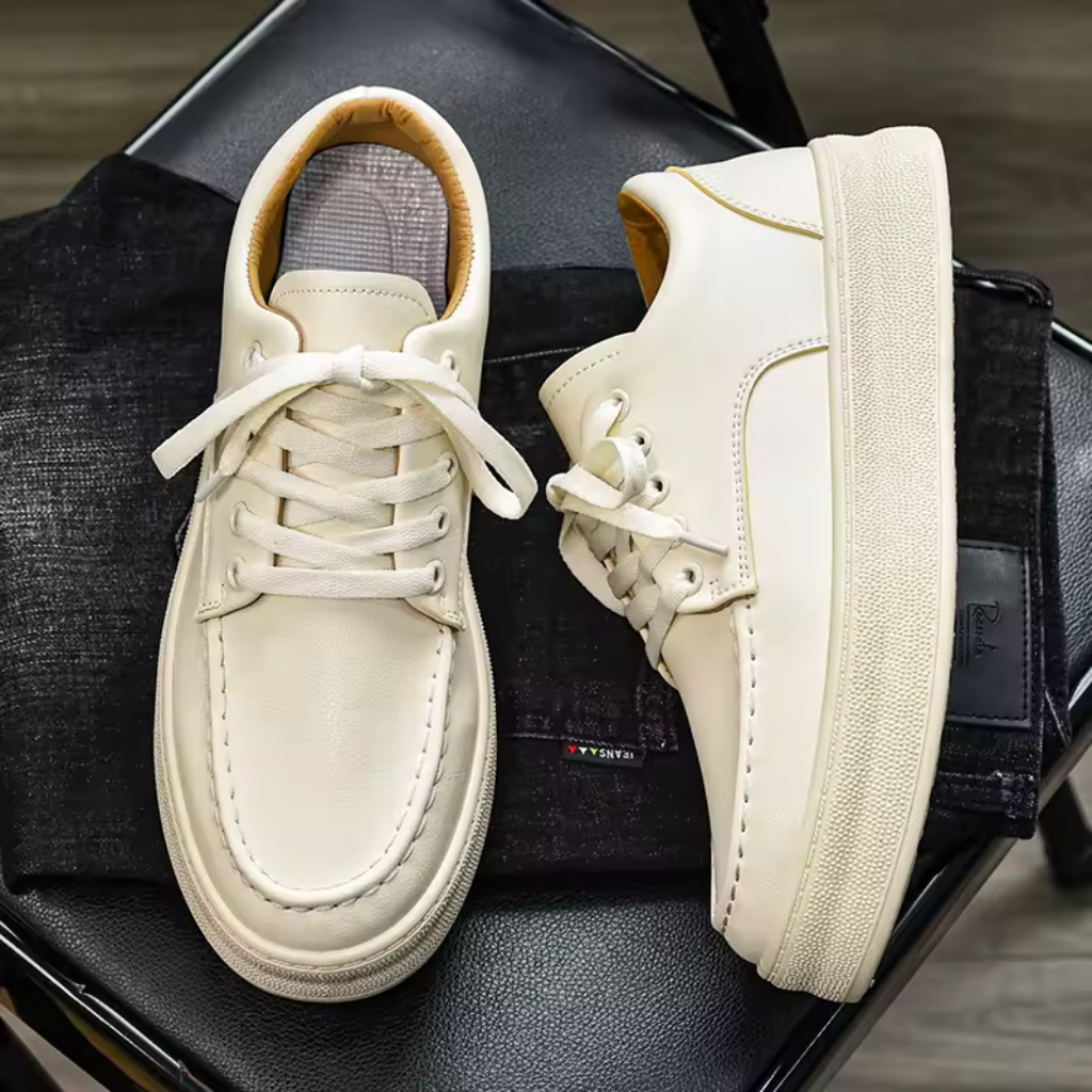 Tênis Masculino de Couro Lorennzi York 6