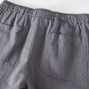 Bermuda de Linho Masculina Lorennzi Casti 3