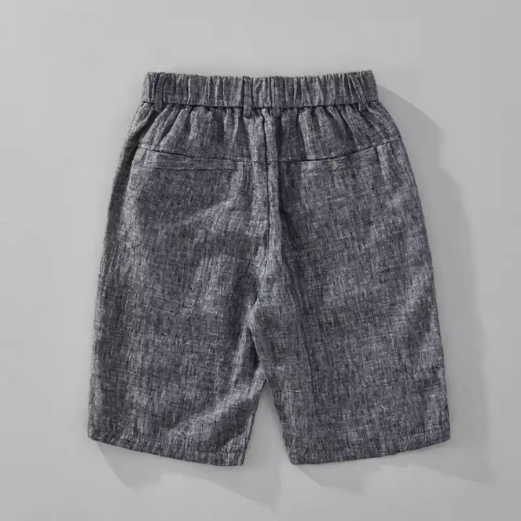 Bermuda de Linho Masculina Lorennzi Grano 4