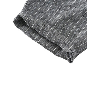 Bermuda de Linho Masculina Lorennzi Listrada 11